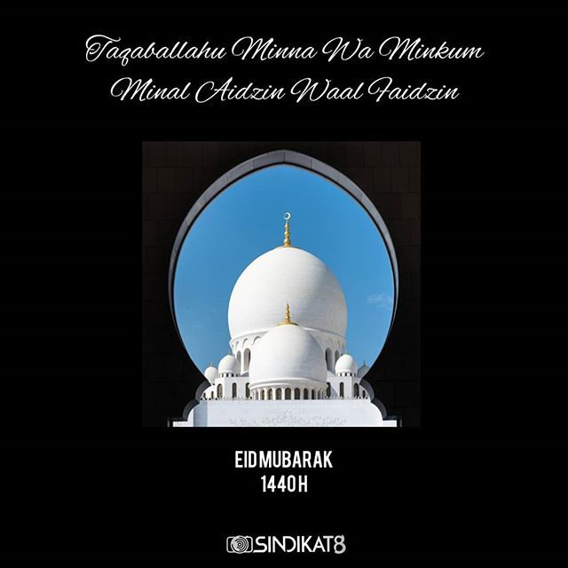 Sindikat_8's tweet photo. Agungkan kebesaran-Nya
Syukuri ampunan-Nya
Lapangkan hati di hari nan fitri
Selamat idul fitri
Mohon maaf lahir dan batin https://t.co/a8D69AnwFN https://t.co/Qv8aJN7Mwr