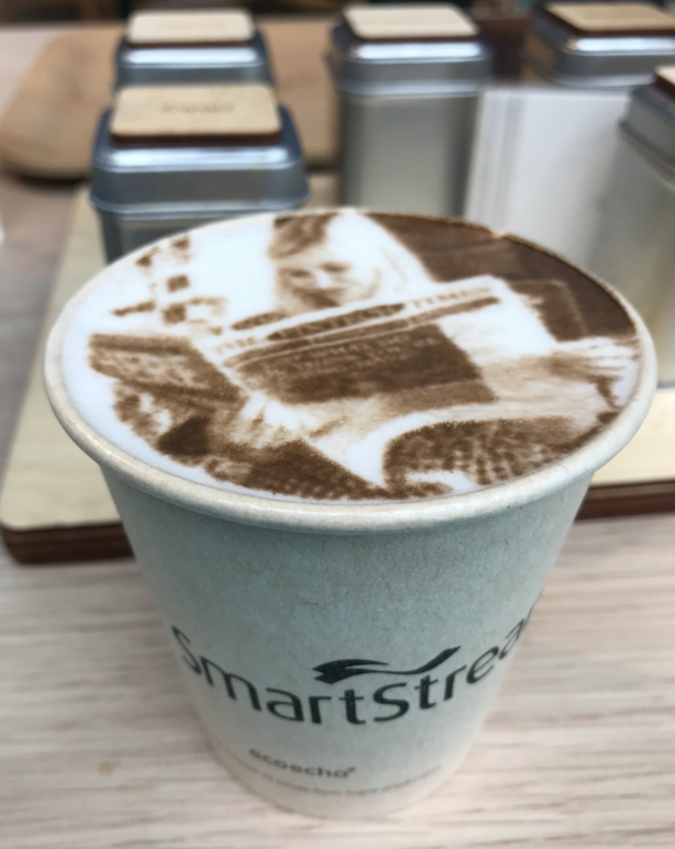 thefintechtimes's tweet photo. Time for a coffee and a read of the paper! Pop down to the @SmartStream_STP booth L70 for your own digital coffee experience! @money2020 #M2020EU #Money2020 https://t.co/OLI8zwcN7B