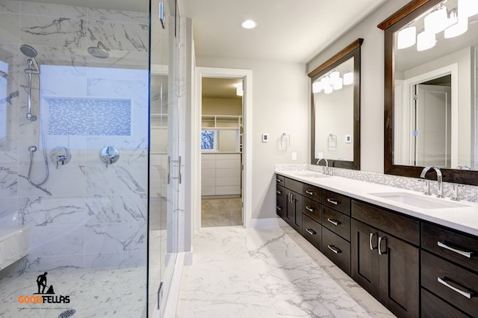 GoodfellasC's tweet photo. Creating you a spacious bathroom!
For more info, visit https://t.co/ngJmC1vwPU (↑ link in bio).
.
.
.
.
#goodfellasconstruction #goodfellas #construction#homedesign #designer #interiors #losangeles #houseideas #homedecor https://t.co/ridGPJdovm