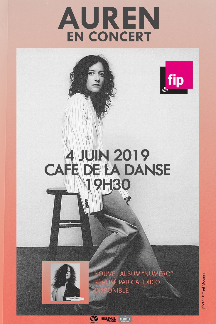 #Paris Mardi 4/06 @Cafedeladanse : <a href="/AurenOfficiel/">Auren</a>  fait le portrait en chansons de femmes remarquables (Album "Numéro" sélection #Fip) 🤩
facebook.com/notes/culture-…