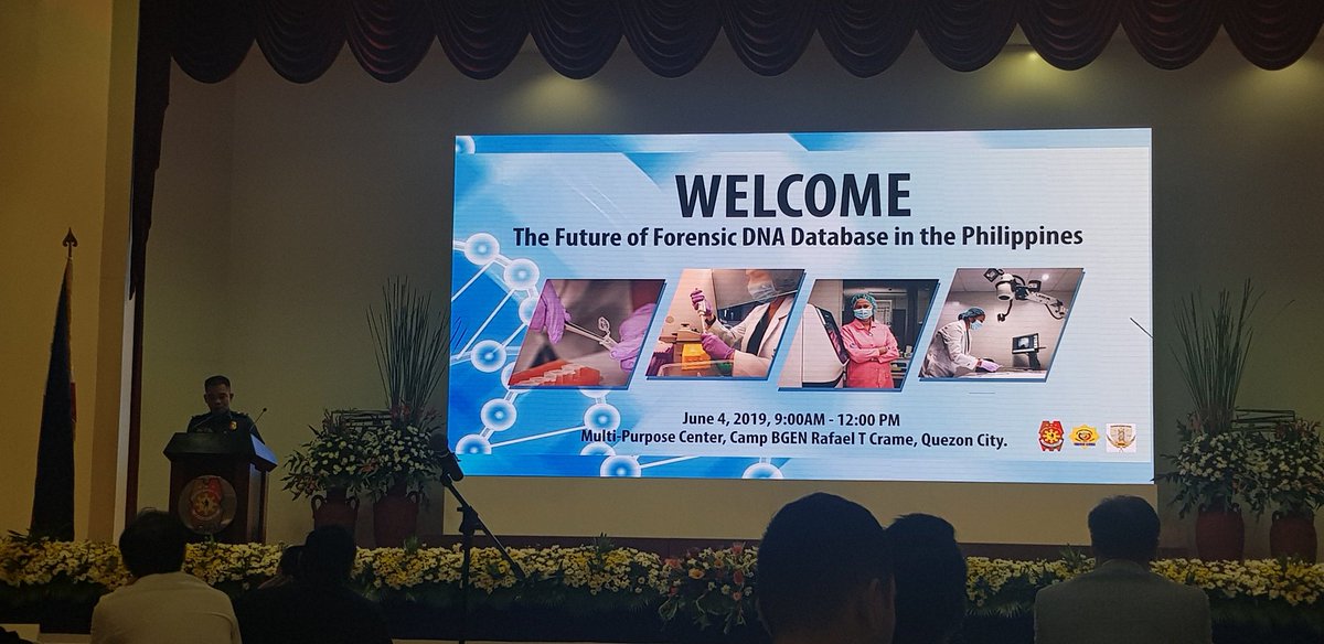 CrimeLaboratory's tweet photo. @CrimeLaboratory hosted the seminar "The Future of Forensic DNA Database in the Philippines" at Camp Crame. International resource speakers, legislators and judges provides insights on the topic. The seminar was also attended by rep fm NBI, CHR, UP https://t.co/81UXkvAOVh