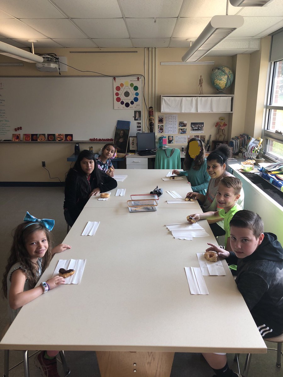 DONUT PARTY!!  Congratulations to our <a href="/SASD_EMC/">E.M.C. Elementary</a> May “Hidden Gems.”  These student ALWAYS follow EMC’s core values in our special area classrooms!!  <a href="/SASD_EMC_PE/">EMC Phys Ed</a> <a href="/abuiting/">Amos Buiting</a>