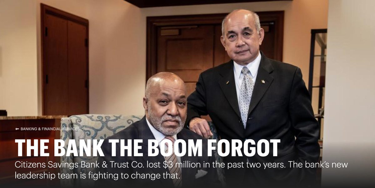NSHBIZSichko's tweet image. ICYMI: @NshBizGarner has been slaying it lately with @nashvillebiz cover stories. Did you read her compelling deep dive on the attempted rebound of the nation's oldest black-owned bank, in North Nashville?

bizj.us/1pvwho