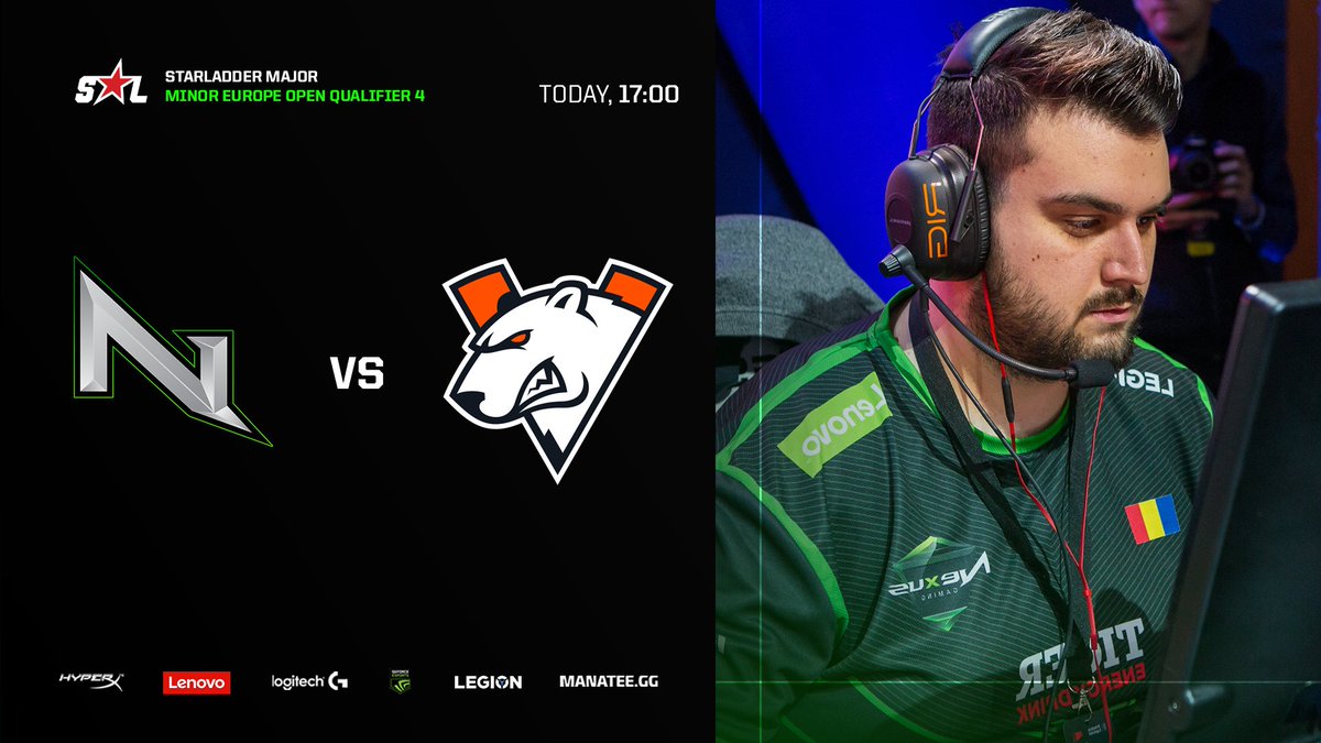 NexusGamingRo's tweet photo. We can't wait for this one! At 17:00 CEST we'll face @virtuspro in RO16 of the @cssltv EU Minor Open Qualifier for a spot in the Quarter-Finals!

📺: https://t.co/xYP9J9JiuS

#NexusRising #RoadToMinor https://t.co/c2q0O2Bls7