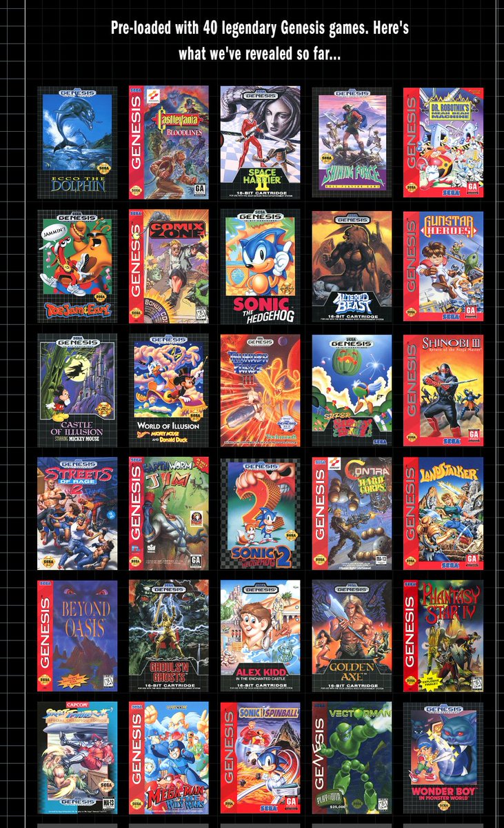 walmart sega genesis mini