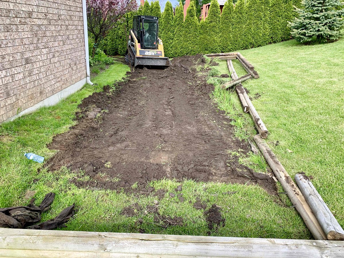 FirstResponseLS's tweet image. What happens when your sick of that garden? You call in the Calvary at First Response Landscaping to make it disappear!