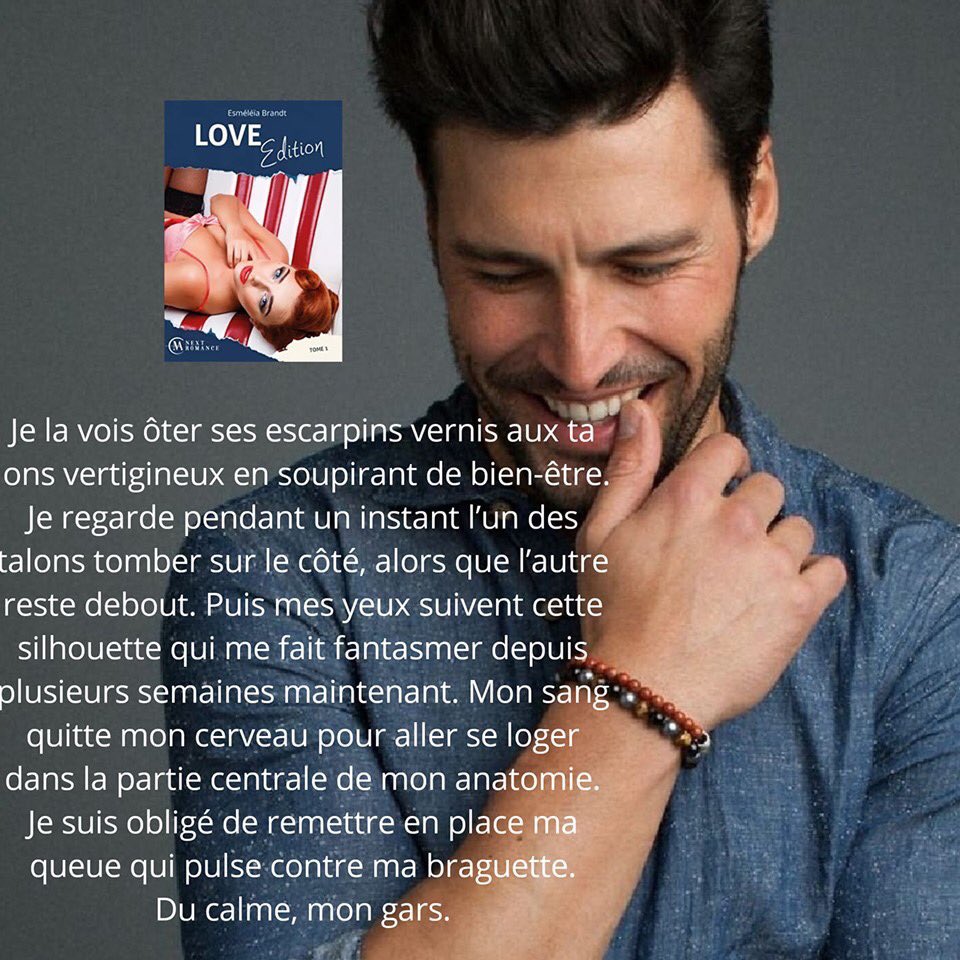Lesmagiciennes1's tweet photo. Hey tout le monde!
Je vous laisse mon premier extrait de love edition de Esmeleïa Brandt avec son editeur sexy!!

Bisous 
Amina https://t.co/6bSb9se289