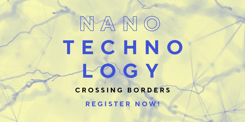 Join us during the third edition of the Nanotechnology Crossing Borders event on September 26, 2019 at the University of Hasselt. Do you want to boost your knowledge and get updated on the latest developments in #nanotechnology? Register now: bit.ly/2YhpKud
