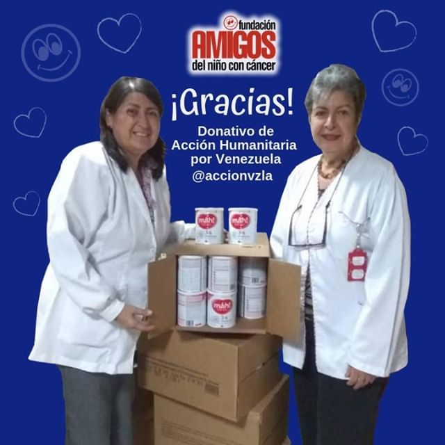 Siempre apoyando a los diferentes hospitales y en pro del beneficio de los pacientes, hicimos entrega al Hospital J.M.R  de fórmulas infantil de diferentes edades gracias a la donación realizada por Acción Humanitaria <a href="/accionvzla/">Acción Por Venezuela</a>.  La misma fue recibida … bit.ly/2KraTtF