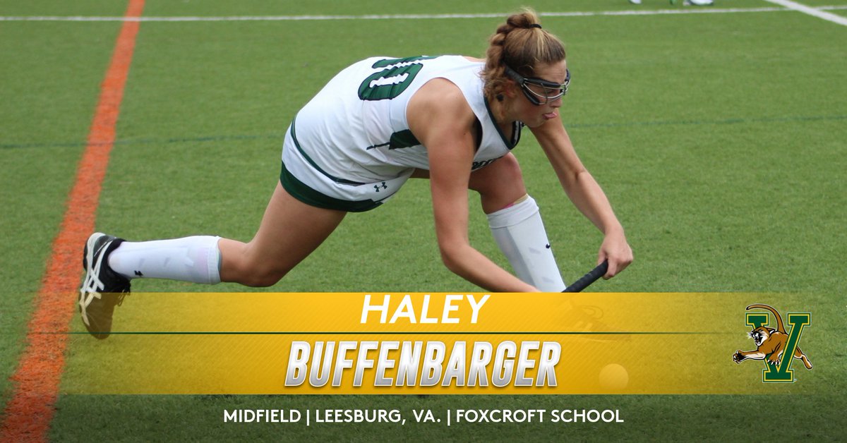 Our first recruit in the class of 2023 is Haley Buffenbarger a midfielder from Leesburg, Virginia. She was the team captain and leading scorer for the <a href="/FoxcroftSchool/">Foxcroft School</a> in 2017 &amp; 2018. She is the program’s all-time leading scorer with 211 points. #ThisIsVermont