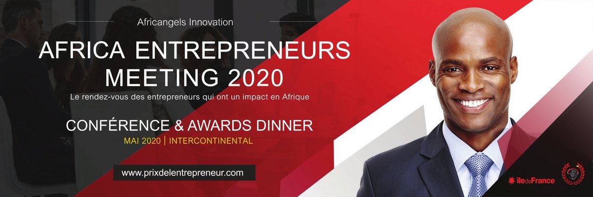 Africangels's tweet image. Les préinscriptions sont désormais ouvertes pour la prochaine édition de l’Africa Entrepreneurs Meeting organisé par @AfricAngels. N&apos;hésitez pas à vous inscrire afin de vous tenir informés du programme 2020.
#AEM2020
 
bit.ly/Preinscription…