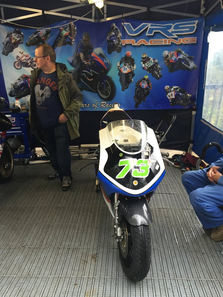TotalDigital2's tweet image. The @TotalDigital2 sponsored race bike with @justin_waring piloting at Scarborough Cup!