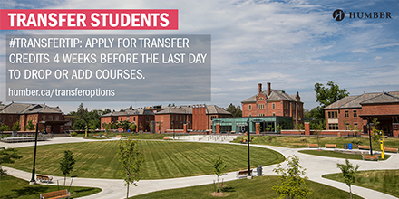 HumberPoly's tweet photo. TRANSFER STUDENTS! Here is your  #TransferTip of the month! #GetTheCreditYouDeserve Apply Today: https://t.co/MiQQITmlwH https://t.co/L3VPsWtQN6