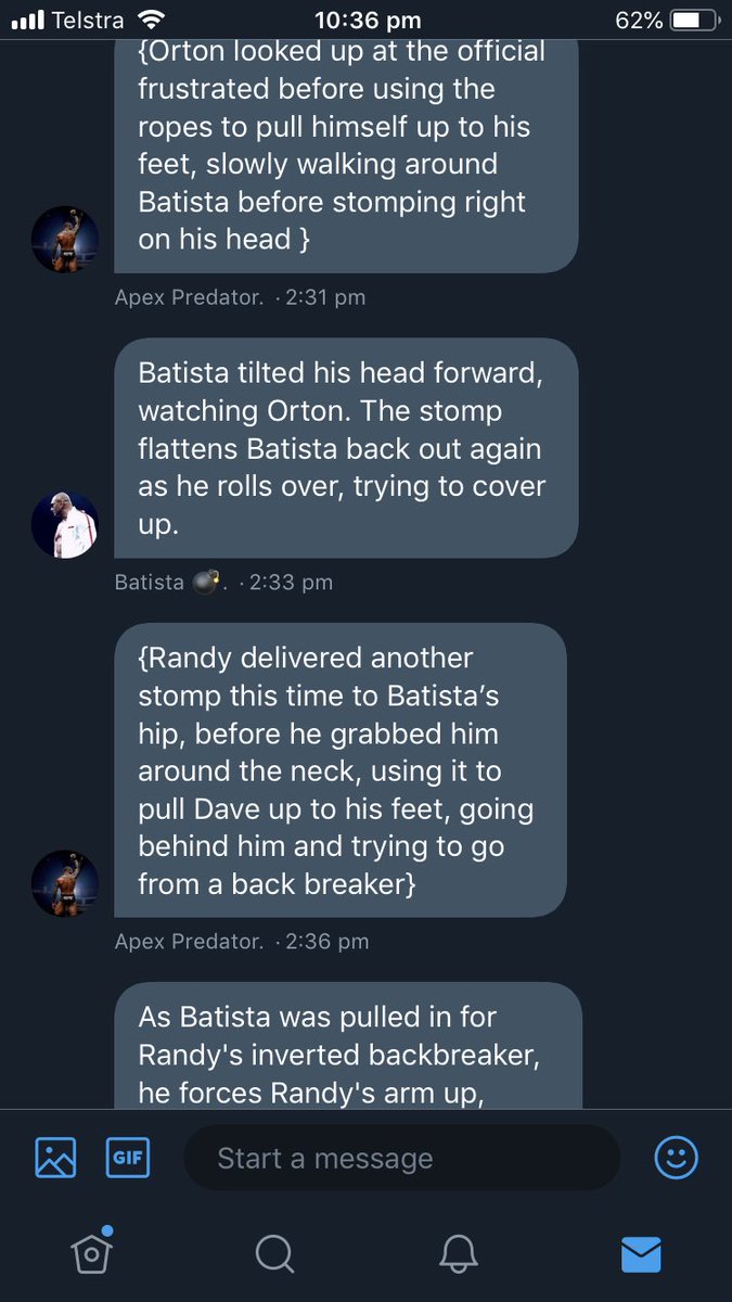 Full match: <a href="/PitOfDanger/">𝐏𝐨𝐰𝐞𝐫𝐡𝐨𝐮𝐬𝐞.</a> vs <a href="/ReadyToStrike/">The Greatest Wrestler Ever.</a> [5/7]