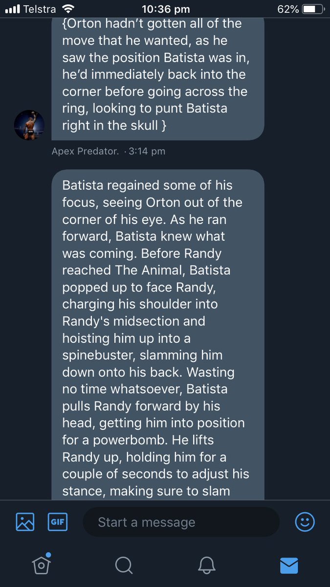 Full match: <a href="/PitOfDanger/">𝐏𝐨𝐰𝐞𝐫𝐡𝐨𝐮𝐬𝐞.</a> vs <a href="/ReadyToStrike/">The Greatest Wrestler Ever.</a> [6/7]