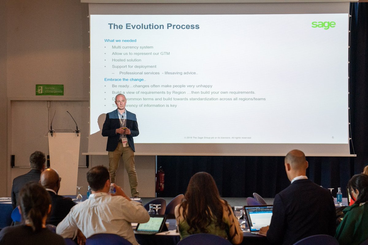 Aprimo's tweet photo. Thank you to Sage's David Joyce for sharing their evolution with #Aprimo. How did your company #evolve with Aprimo? #AprimoSync #CustomerSuccess #Sage https://t.co/YYrXILqRAn