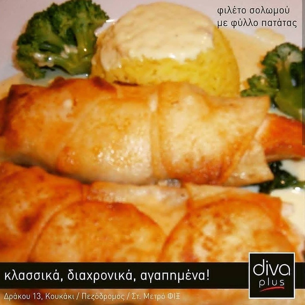 divaplusgr's tweet image. Eνα απο τα πιο επιτυχημένα και μοναδικά "πιάτα" a la Diva!
Aπολαυστικο φιλέτο σολωμού τυλιγμένο σε τραγανό φύλλο πατάτας, αγκαλιασμένο απο πλούσια σαλτσα μουστάρδας ντιζόν! Μην το χάσετε!

Παραγγείλτε το τώρα MONO με ενα κλικ στο divapizza.gr. 
#pizzeria #athens