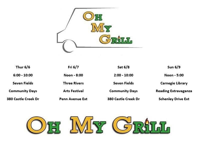 Where we're Grillin' this week!