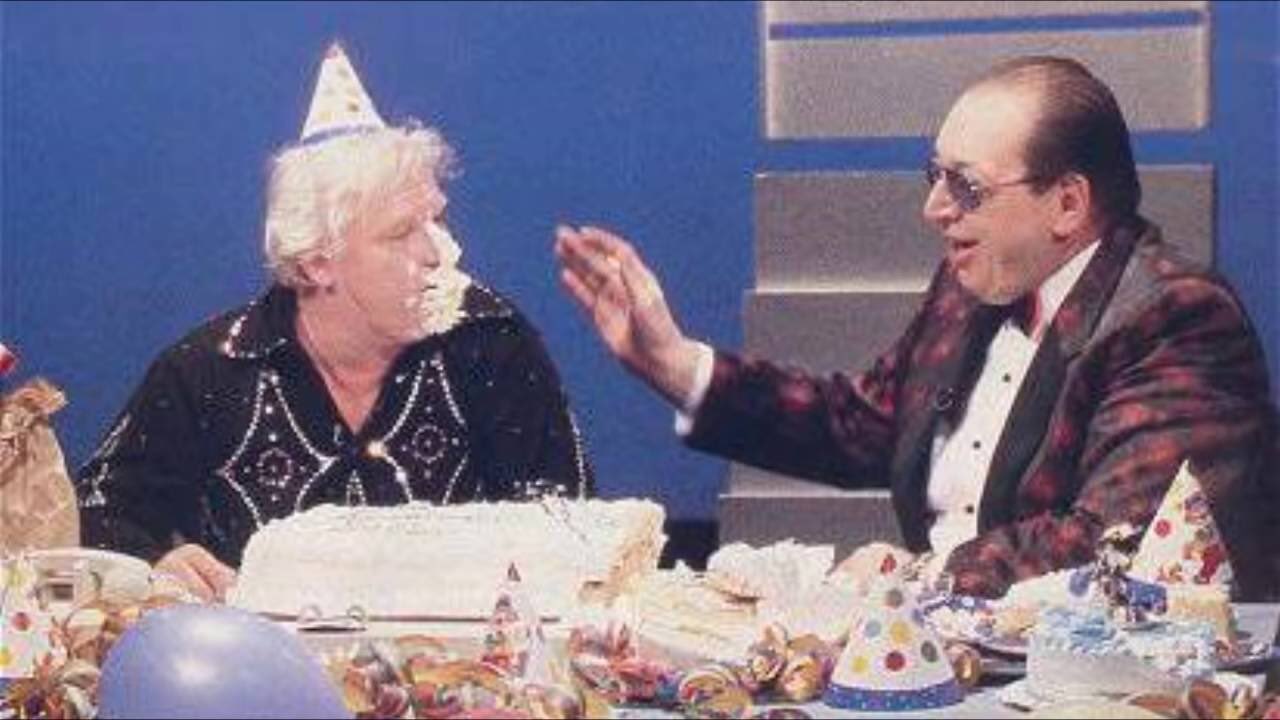 Happy Birthday Gorilla Monsoon, they re hanging from the rafters at the party in heaven right now! 
