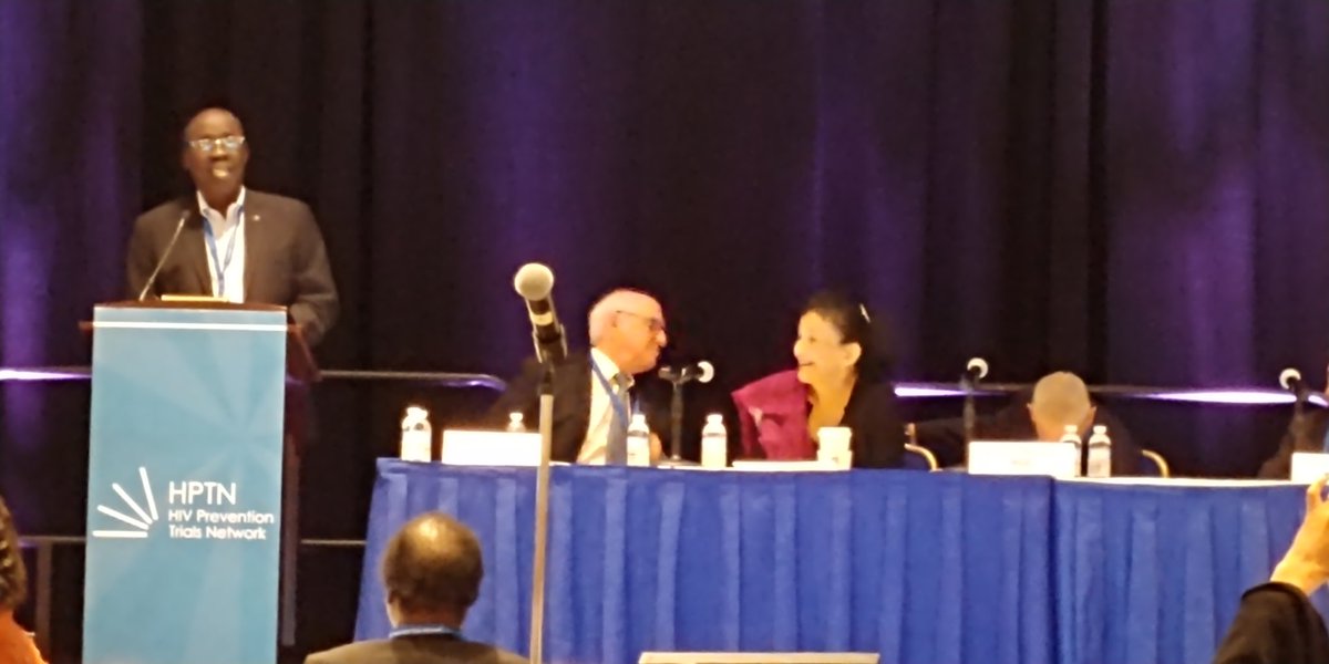 At #HPTN2019 The Ward Gates Award goes to James Gita Hakim

<a href="/MARTHOLANAH/">Martha Tholanah</a> 
@WCMPrEP
