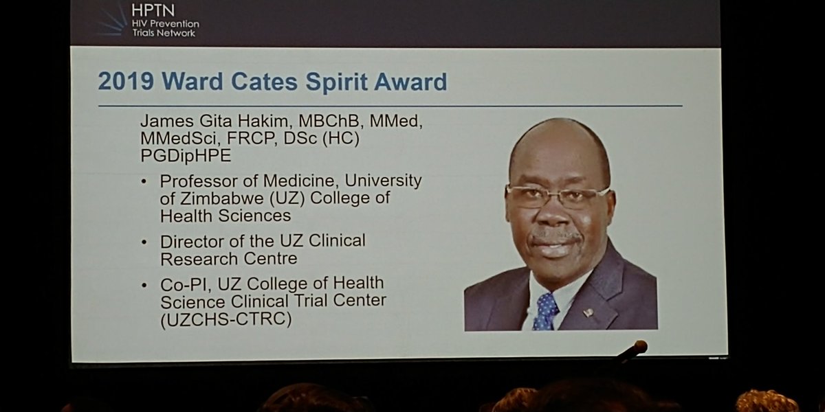 YvesGebhardt's tweet photo. At #HPTN2019 The Ward Gates Award goes to James Gita Hakim

@MARTHOLANAH 
@WCMPrEP https://t.co/VdvY3clton