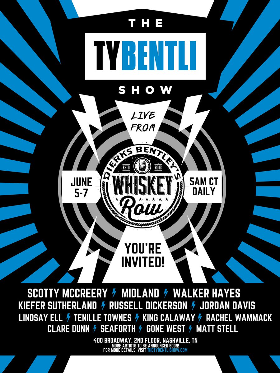 The Ty Bentli Show On Twitter Hey Jimmieallen We Ll See Ya