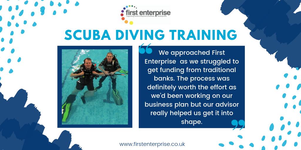 1st_Enterprise's tweet image. We recently supported the fantastic @TrainingScuba based in #Northampton! Ivan &amp;amp; Chris received £10,000 via @StartUpLoansUK for start-up costs including #scuba equipment, a new #website and #marketing.
scubadivingcentre.co.uk