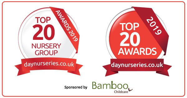 daynurseriesuk's tweet photo. ANNOUNCEMENT! Our #Top20Nurseries2019 Awards sponsored by @BambooChildcare have been announced! Congratulations to all winners: https://t.co/wUGTd8Cn1V https://t.co/hBAhDIhsYL