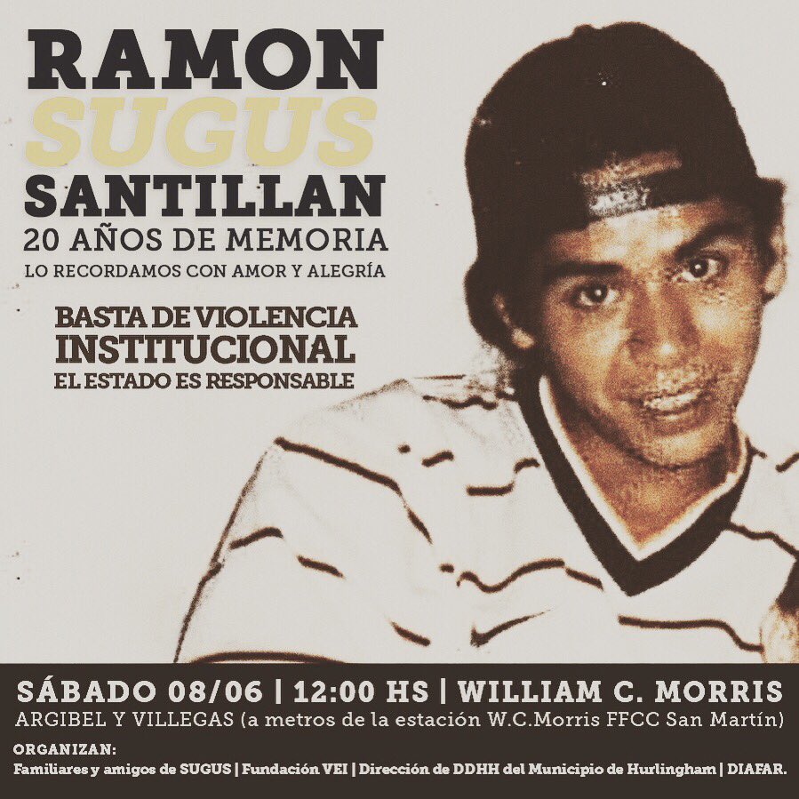 Este #sábado recordamos a #Sugus Santillán en #WilliamMorris