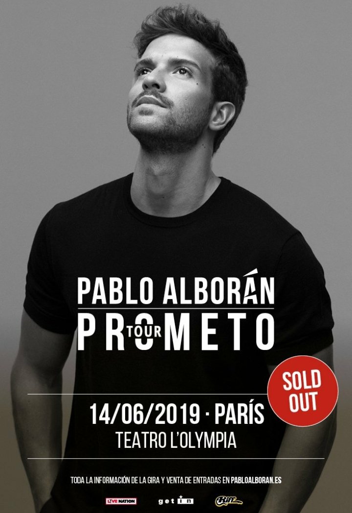 AlboranTeam's tweet photo. #Info Todavía con la resaca emocional del pasado fin de semana cerrando el #TourPrometo en 🇪🇦 de @pabloalboran, ya nos preparamos para la vuelta de la gira a Europa:
📍14 junio en París 🇨🇵
📍22 junio en Roma 🇮🇹
📍28 junio en Lisboa 🇵🇹

+Info https://t.co/lEOHO0Vqjp ¡te esperamos! https://t.co/PFrIOPKeWk