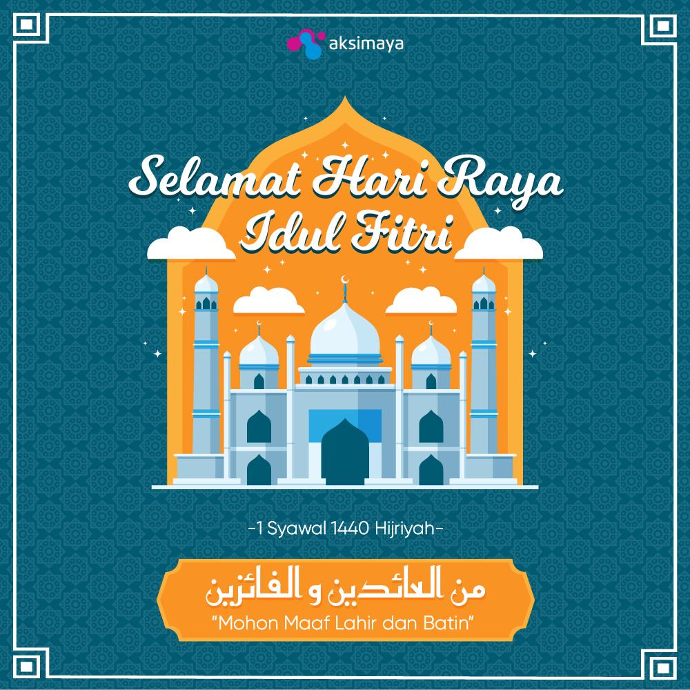 aksimaya's tweet photo. Mari buka hati, julurkan tangan, jabat jemari, saling memberikan maaf di hari nan fitri
Selamat Hari Raya Idul Fitri 1440H https://t.co/Zv05FQxDzW