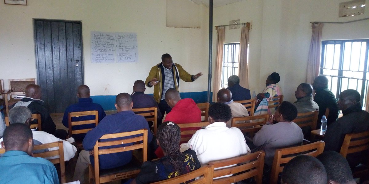 kickuganda's tweet photo. Kick corruption out of Uganda (KICK) in partnership with @kenrakenya Natural Resources Alliance of Kenya and @AFIC1 conducting a meeting at Buhara Subcounty kabale District, popularizing the Africa Mining Vision and the East African Community (EAC) Mining Bill in Uganda. https://t.co/aghp1OO4Rh