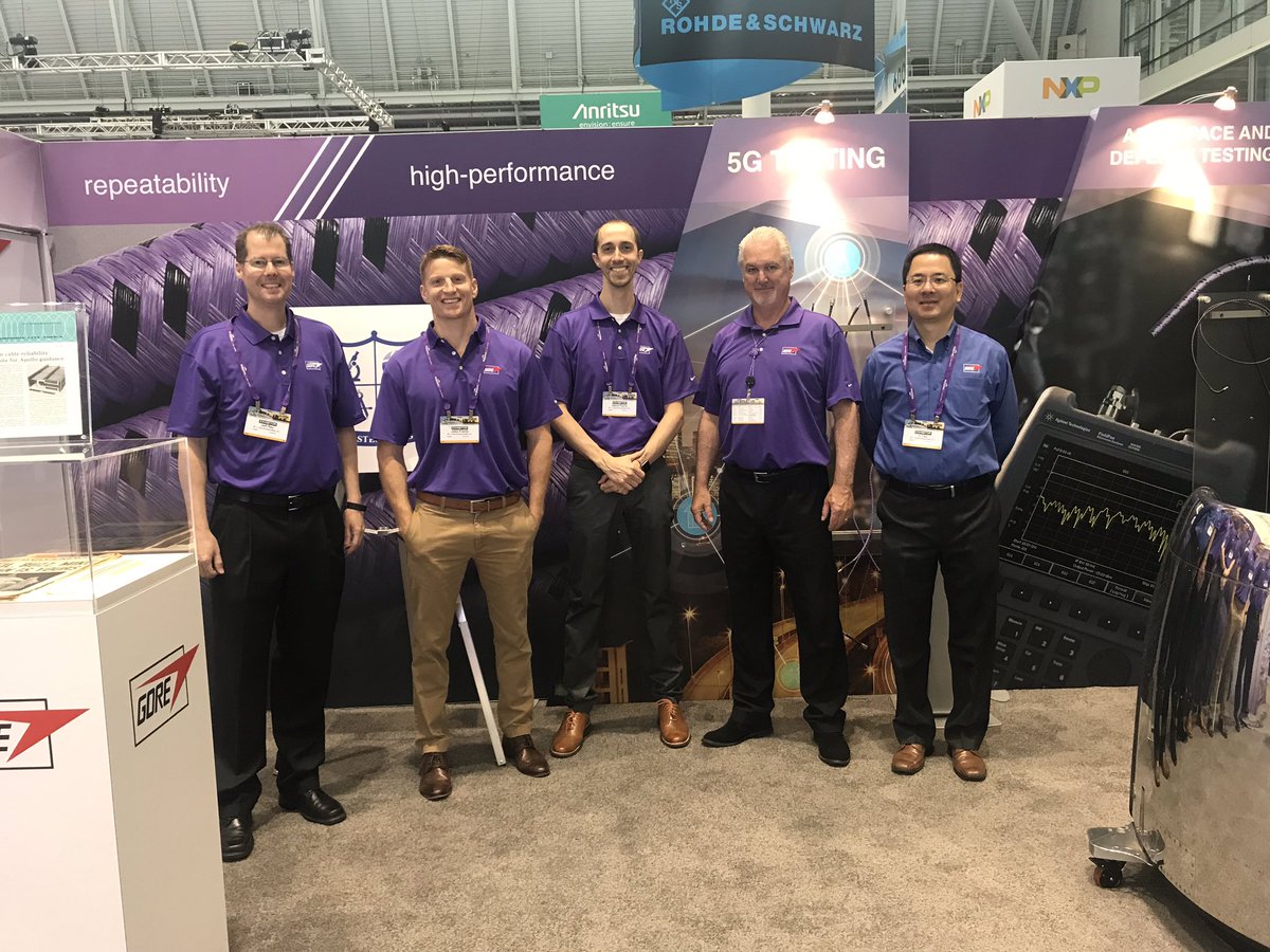 goregmca's tweet photo. Gore team is ready for day 1 @MTT_IMS #IMS2019 #wickedgoodcables #phaseflex #Gore https://t.co/0dorcKL1h1
