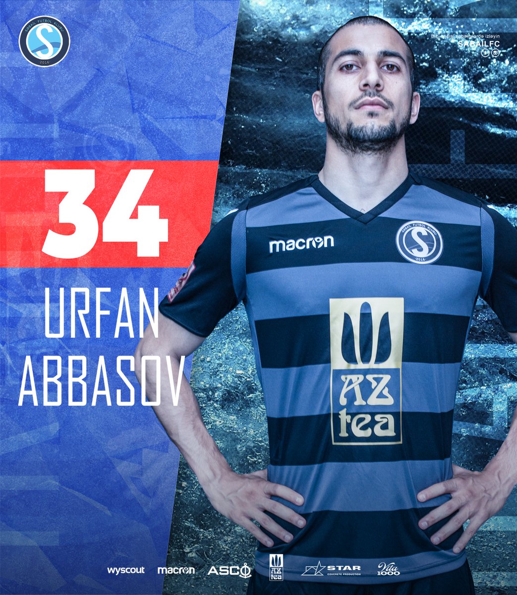 SabailFC's tweet photo. New #Sailor in da house! Urfan Abbasov is the player of #SBLFC now! 
#TransferNews https://t.co/lqR5ZAOwRm