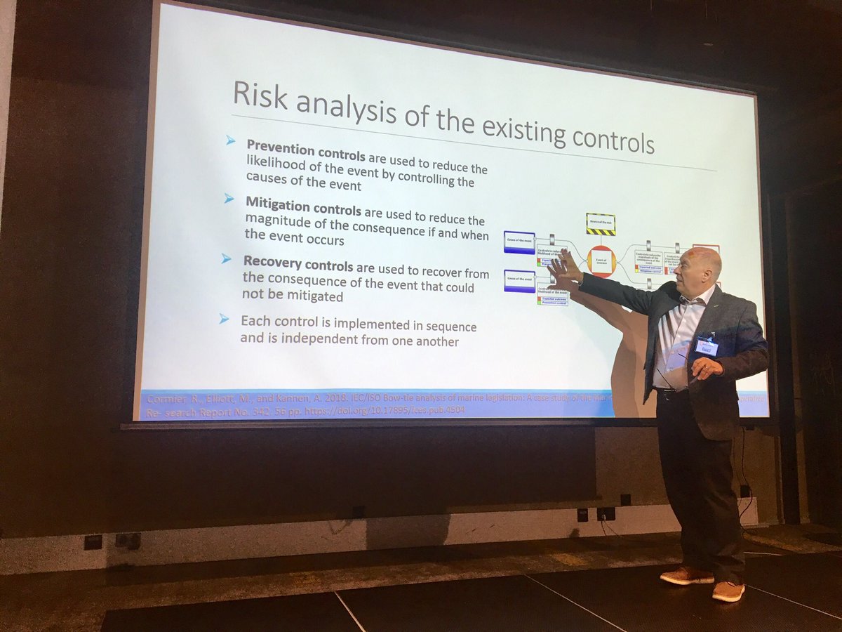 Excellent opportunity to listen to the engaging and inspiring speaker Roland Cormier speaking about managing risks through MSP at Plan4Blue conference. #Plan4Blue #MaritimeSpatialPlanning