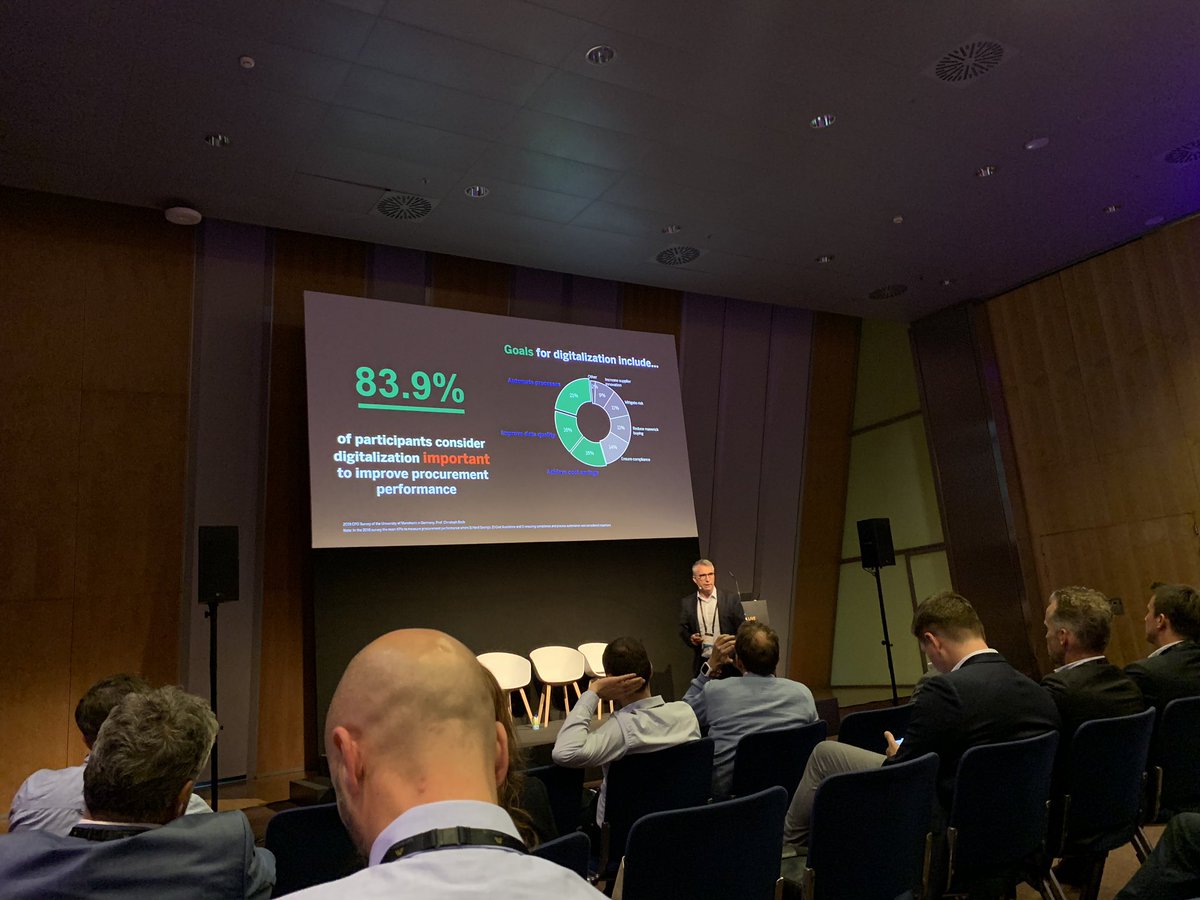 isacsonm's tweet photo. According to research CPO’s are in fort front of digitalisation #SAPAribaLive https://t.co/x7BkhOVzVO