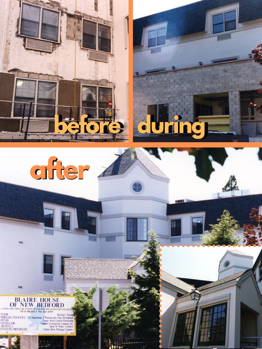 Conproco's tweet photo. Its that time of the week again! #TransformationTuesday! Check out this Blair House renovation, the before and after are like night and day. ✨ #architecturelovers #masonry #renovation https://t.co/l8t3bq0GGz