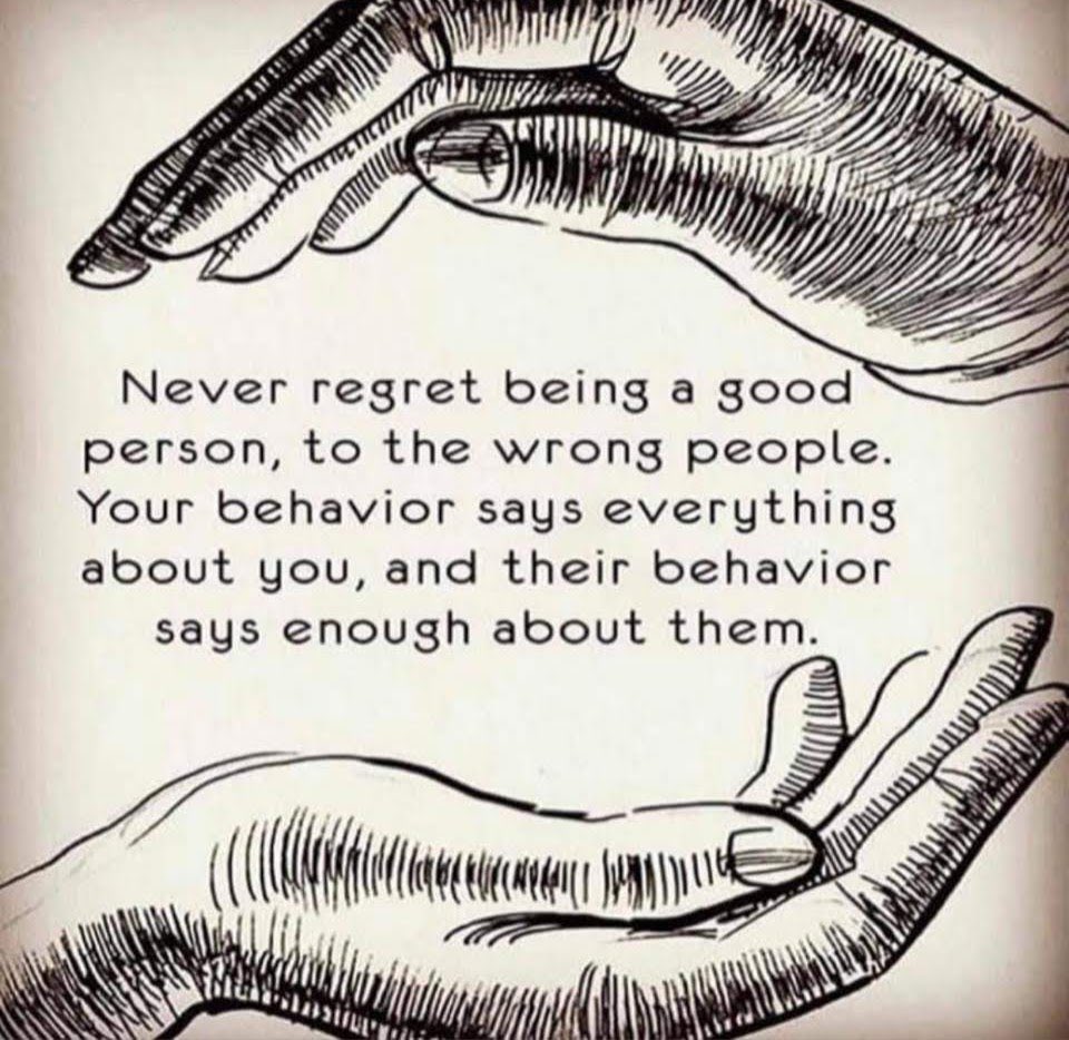 BelieveNLight's tweet photo. No regrets #BeKindAnyway https://t.co/Y1cuBNvHBO