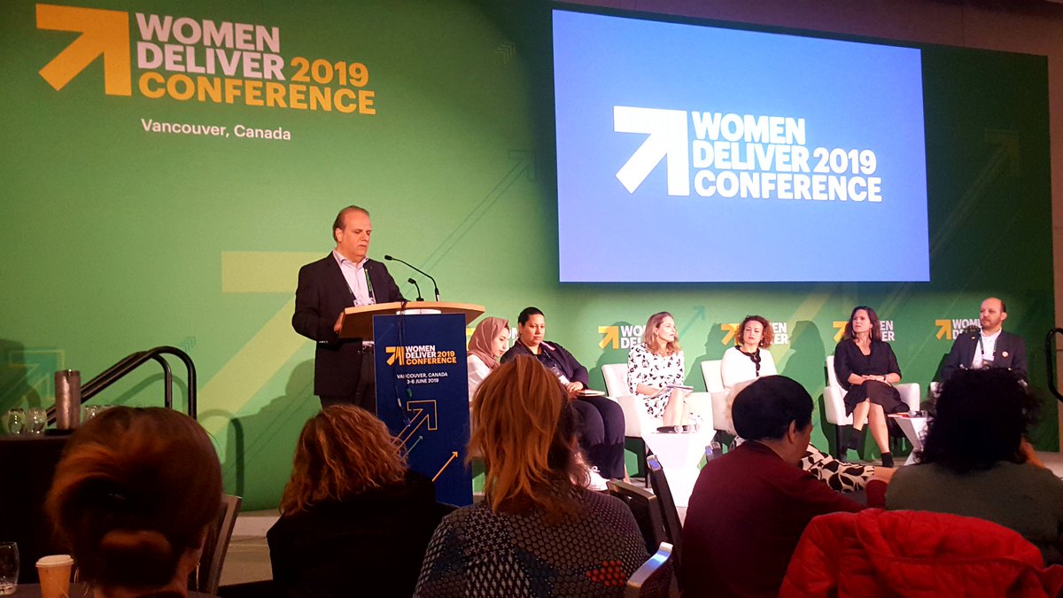 Muslim maj. countries have on avg ↑maternal death rates in comp. to global avgs. Host the most refugees. 68.5 % of pop is displaced. Countries making progress are fragile - young pops, ↑ un/under employment etc. It is women and girls that are hit first &amp; hit hardest. #WD2019