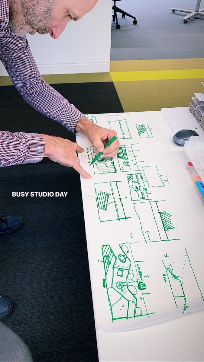 jasper_sanders's tweet photo. All good ideas start with drawing. Working with @buttressarch on important project! ๐ค#interiorarchitecture #drawing #nanchester https://t.co/QwoiCtPk5h