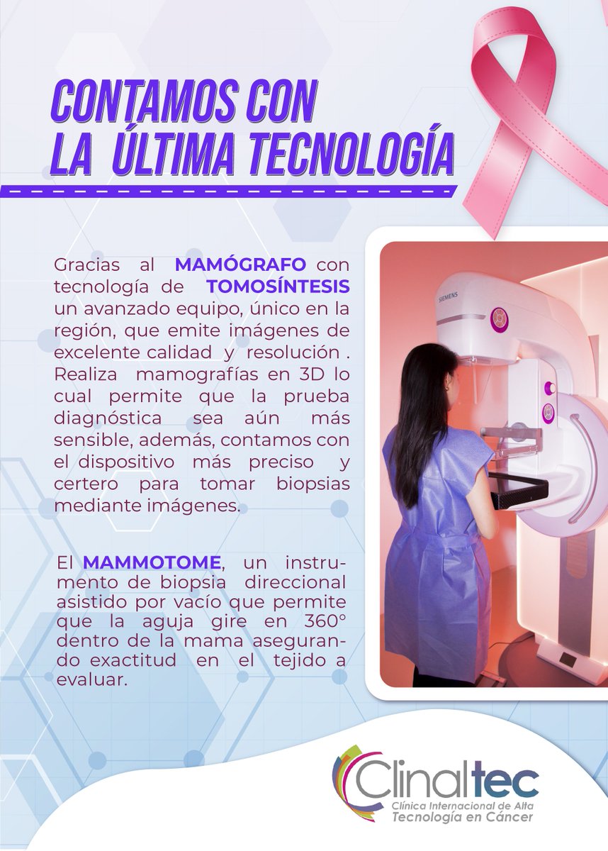 clinaltec's tweet photo. CLINALTEC CUENTA CON LA MEJOR EXPERIENCIA Y TECNOLOGÍA PARA TU SALUD Y TU VIDA. https://t.co/mDMhnzjEoZ