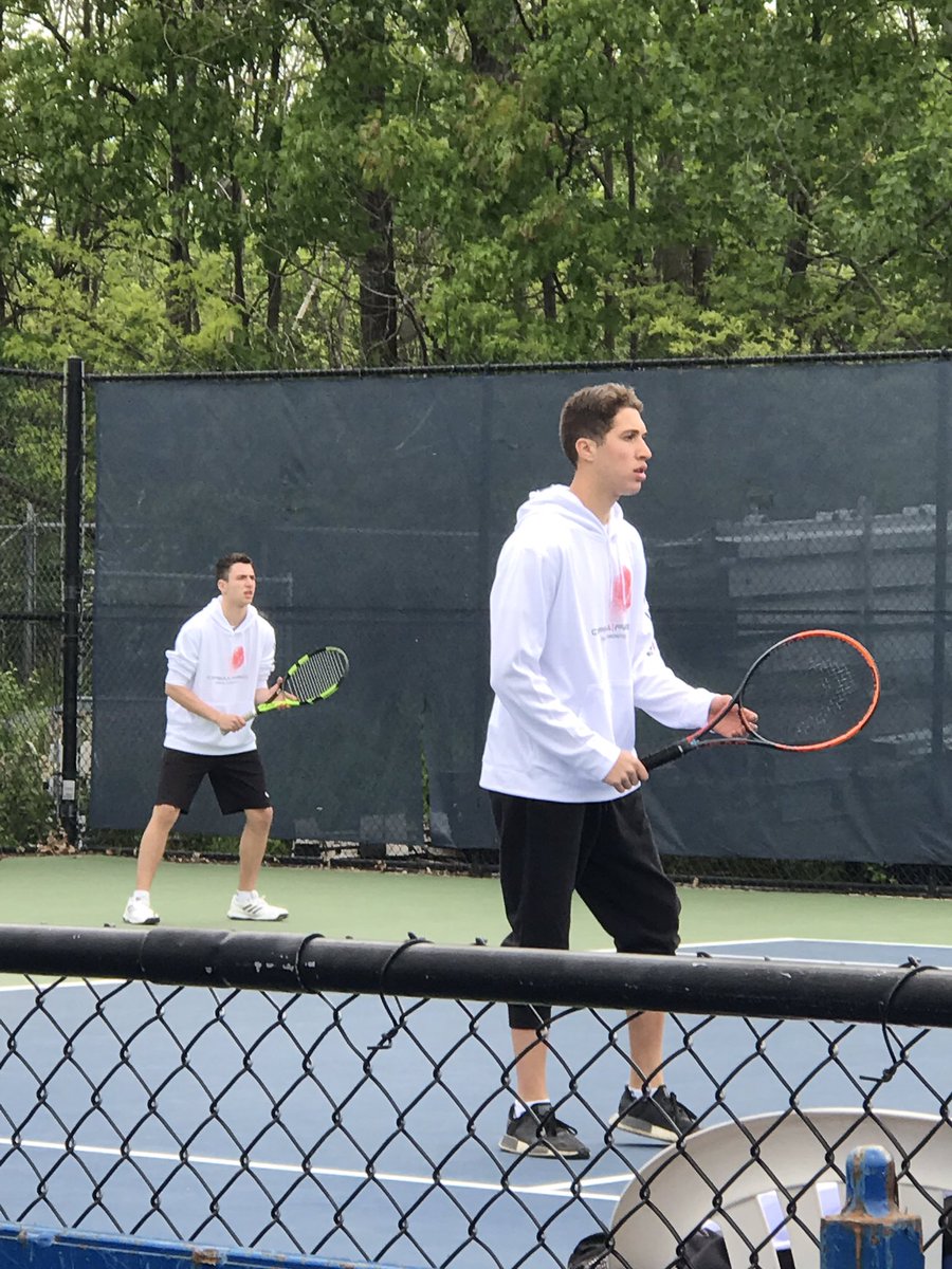 MmeJarvis's tweet photo. Ready for day 2 of @OFSAATennis!  Go Wolves Go!! @WCI_YRDSB https://t.co/NOaKzXRY36