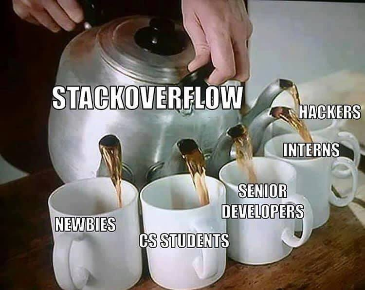 thecrazyprogrmr's tweet photo. #stackoverflow is for everyone.. https://t.co/UHxWXGvDMp