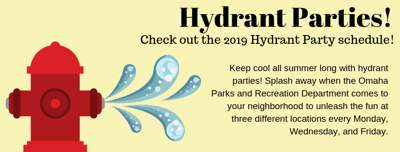 Our first Hydrant Party is next Monday!! 😍Check out our 2019 hydrant party schedule, and find out when Parks &amp; Rec will be bringing water and fun to a neighborhood near you! ow.ly/6YRF50uwdbQ