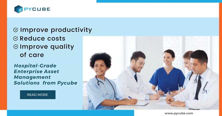 Pycube's tweet photo. #Pycube’s EAM enables hospitals to perform better with solutions such as RFID tags and loss prevention alerts.
Explore all of #Pycube’s solutions at https://t.co/QiiY4MQijx
#EnterpriseAssetManagement #aktivu #SyncSens #HealthcareManagement #AssetTracking #RFID #RTLS https://t.co/0wQNkU3dsW