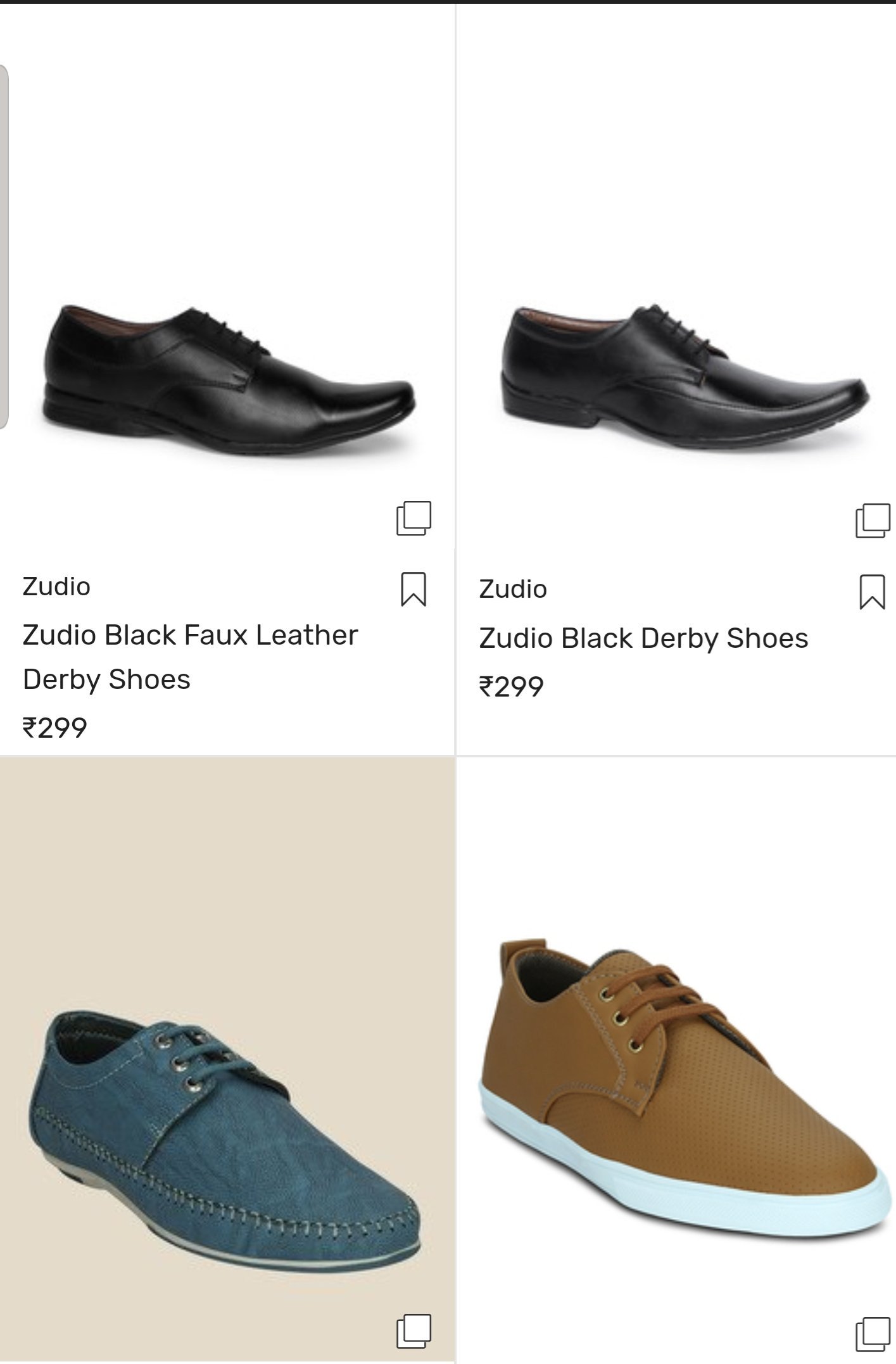 Zudio sales formal shoes