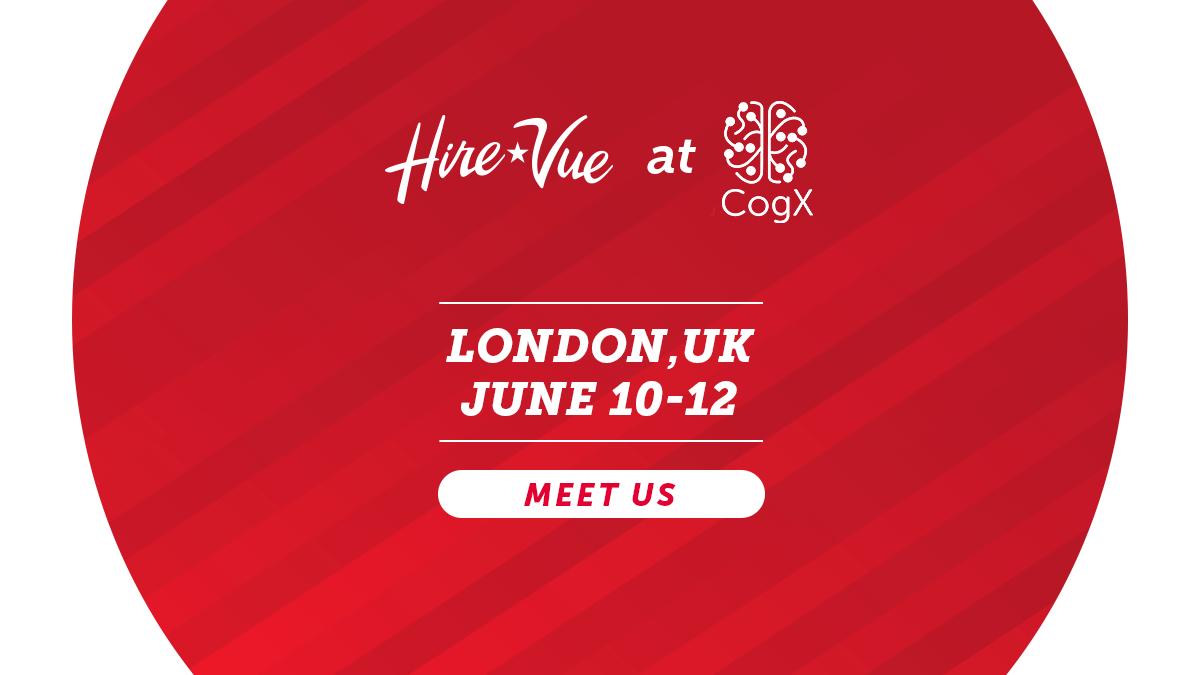 CogX_Festival's tweet photo. We're pleased to be partnering with @hirevue on our Future of Work Stage at #CogX19. Together, we explore how #AI is shaping the Future of how we Learn &amp; Work. Join us June 10-12 https://t.co/AOodXewYLH https://t.co/SXiweWXxqP