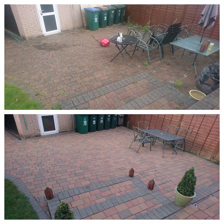 WCSComms's tweet image. #TransformationTuesday

Super happy with the results of this jet washing job we completed at a residential property in Coventry!
I think the homeowners were happy too 😁
What a transformation.. Like a new garden 😍

#jetwashing #patio #happycustomer #makeover