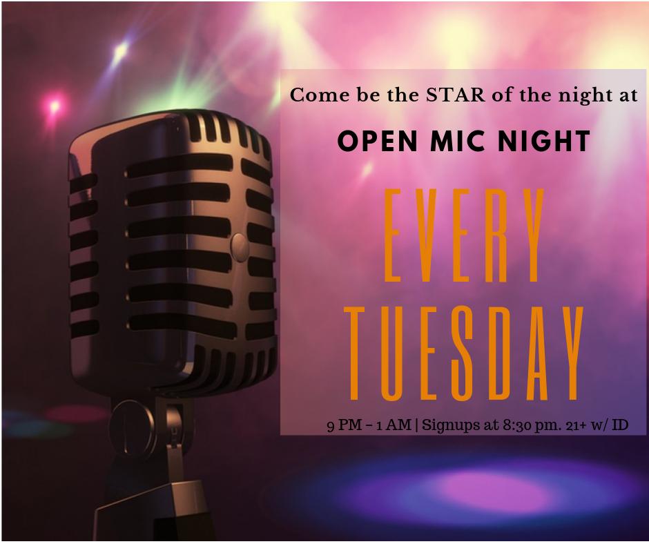 Philadelphia's best local talent can be found here EVERY Tuesday night! Mic Drop 🎤
Tuesdays | 9 PM – 1 AM | Signups at 8:30 pm. 21+ w/ ID. 
.
.
#turnuptuesdays #singyourheartout #openmicnight #localtalent #openmicphilly #ravenlounge #phillynightlife #happyhour #talent