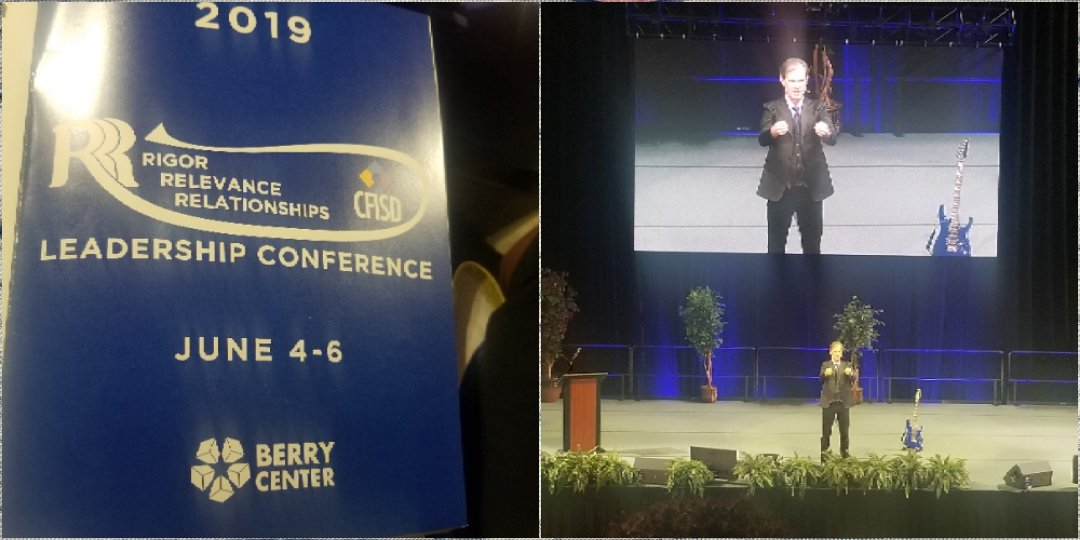 askcoachcollins's tweet photo. Too excited about attending the 2019 RRR Leadership Conference! #MikeRayburn #TheWhatIfExperience #aborttheold #stepintothenew #RRRConference #CFISD #BerryCenter https://t.co/B71efpSUzs